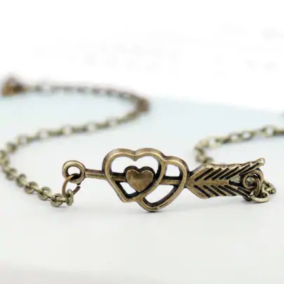 Jewelry - 🔴 Arrow and Heart Anklet